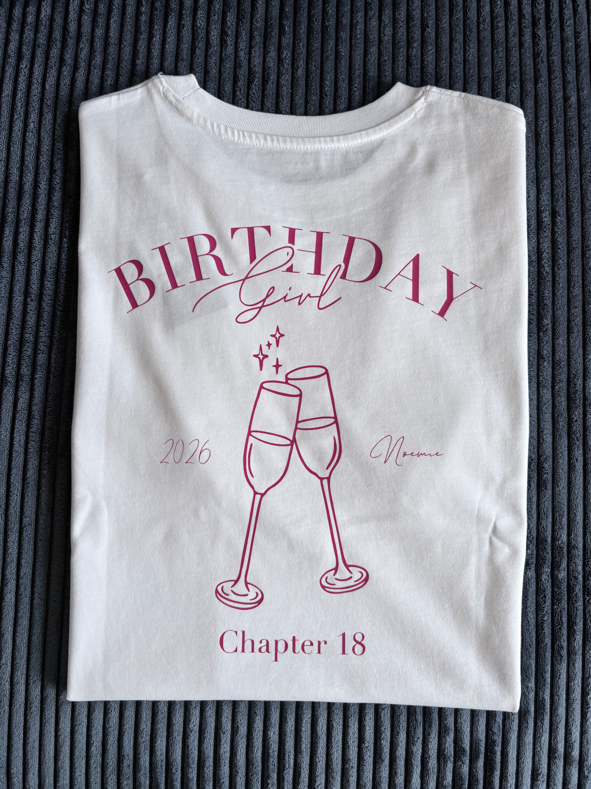 T-shirt Anniversaire